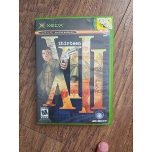 XIII Thirteen (Original Microsoft Xbox, 2003) CIB No Manual